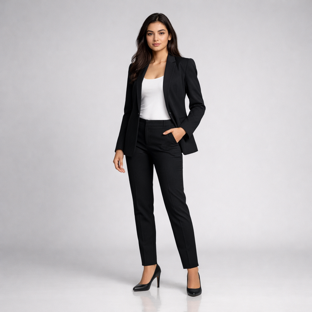 Sacou Negru Tailored