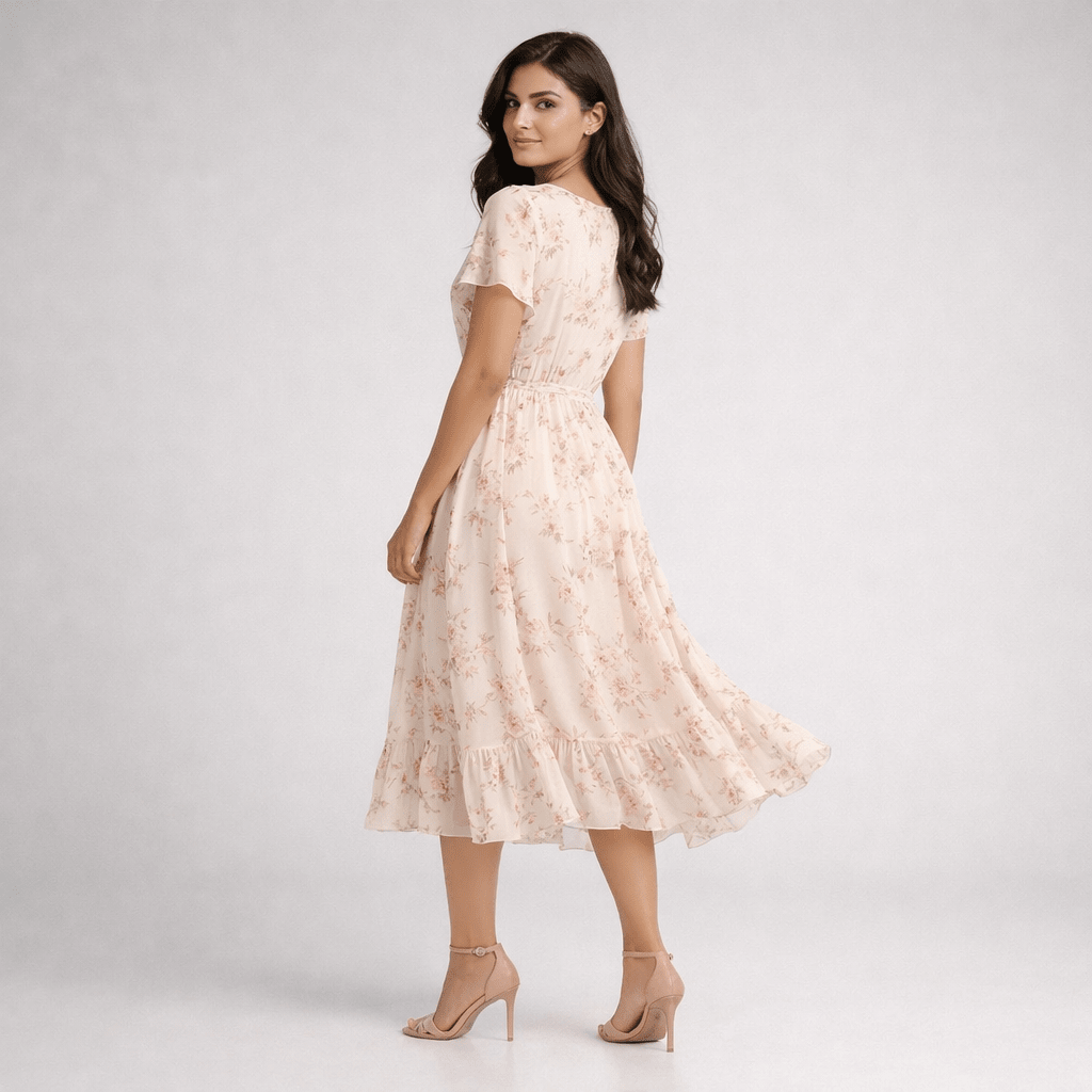 Rochie Elegantă de Primăvară - Stelvani.com
