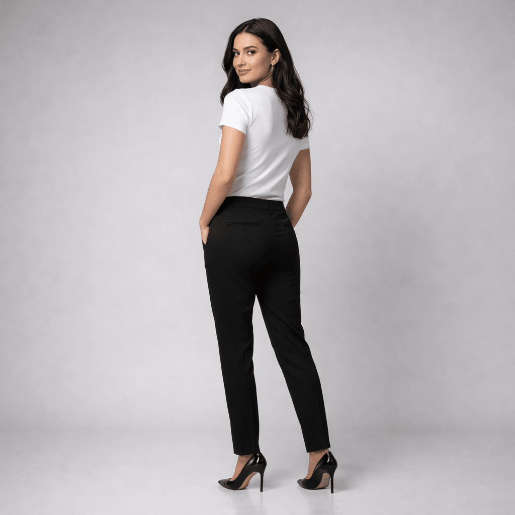 Tricou Alb Slim Fit - Stelvani.com