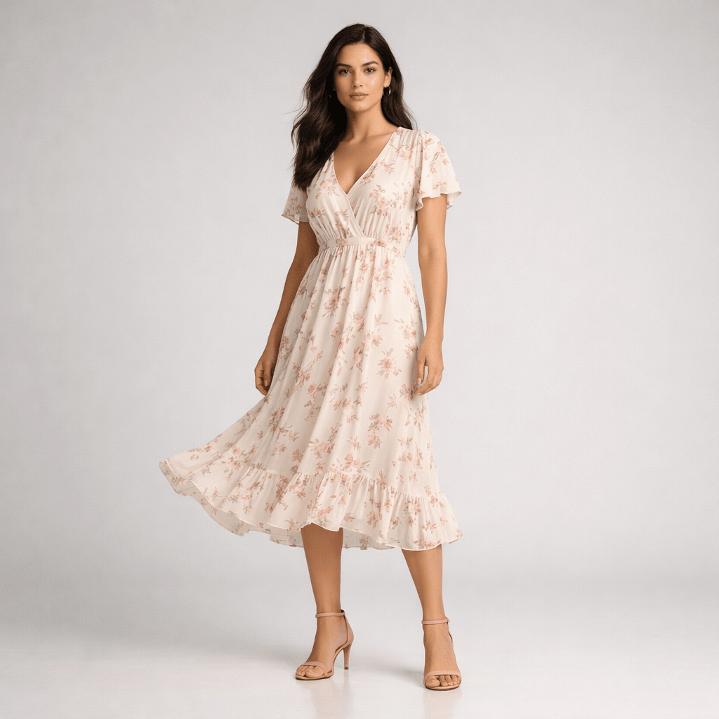 Rochie Elegantă de Primăvară - Stelvani.com