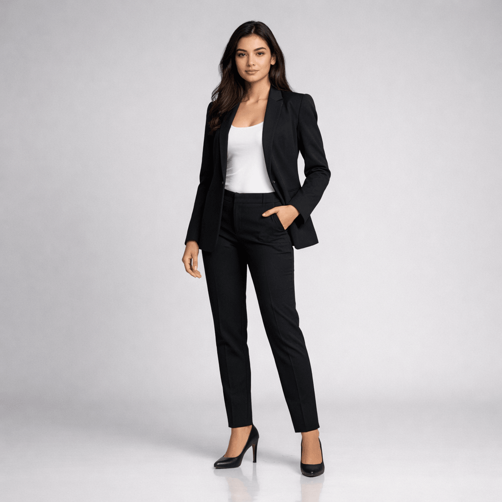 Sacou Negru Tailored - Stelvani.com