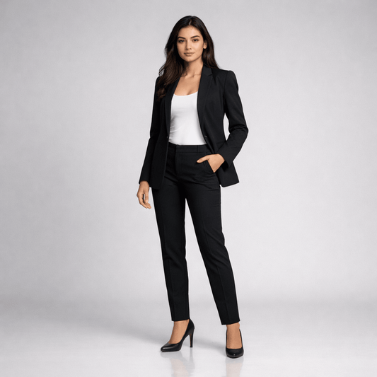 Sacou Negru Tailored - Stelvani.com