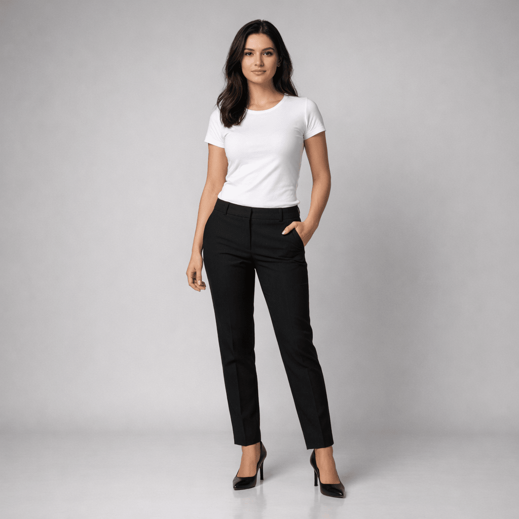 Tricou Alb Slim Fit - Stelvani.com