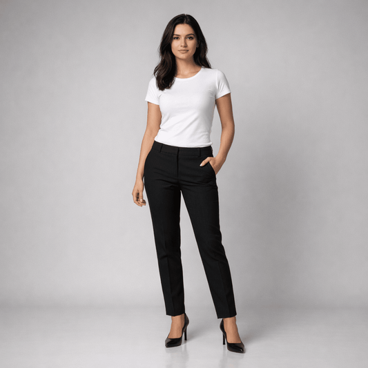 Tricou Alb Slim Fit - Stelvani.com